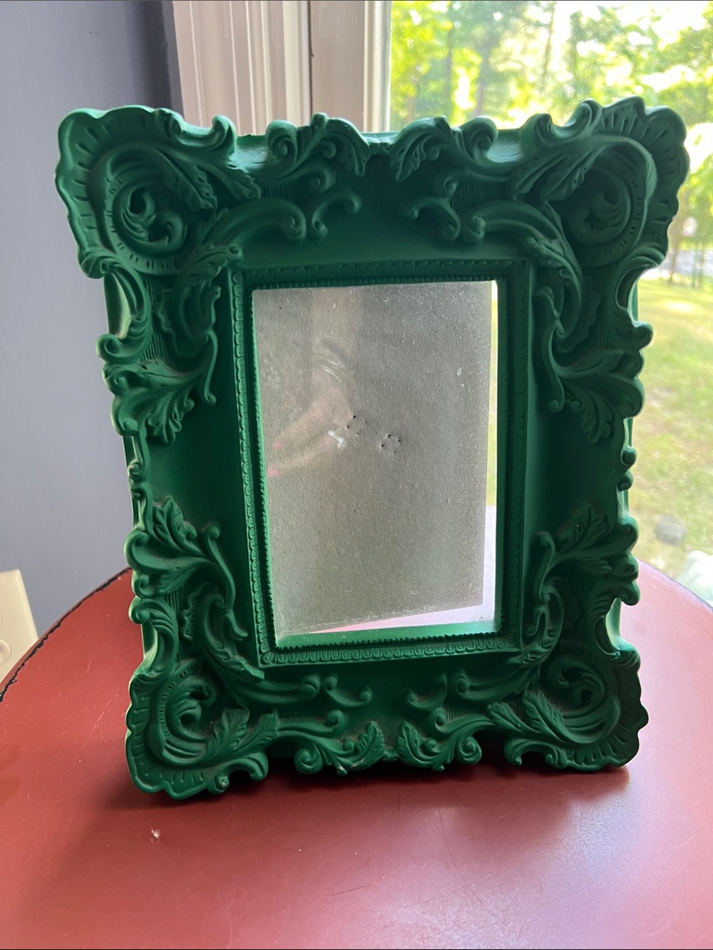 Six Trees Ornate Baroque Picture Frame in Emerald Green